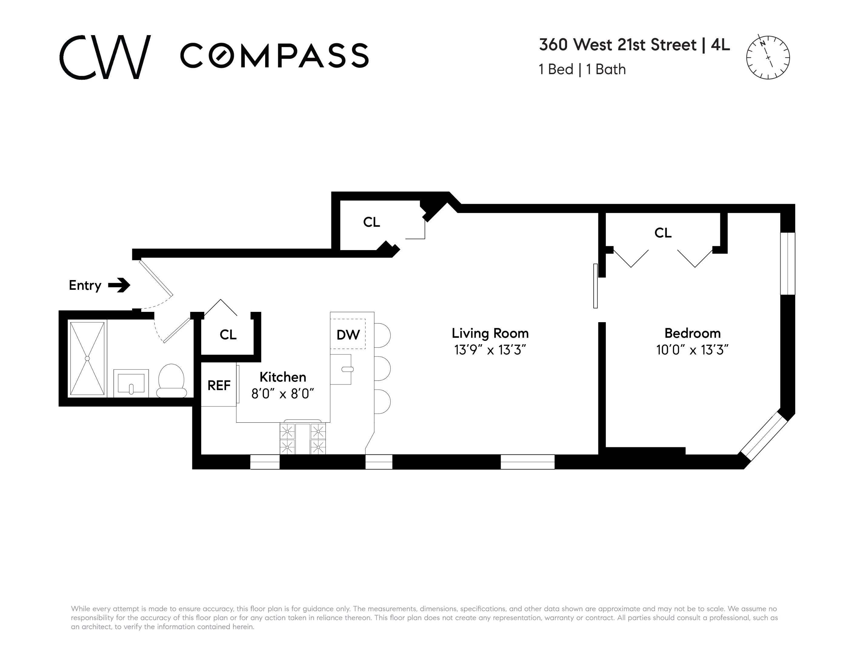 360 W 21st Street 4L