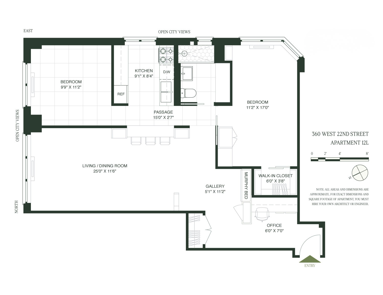 360 W 22nd Street 12L