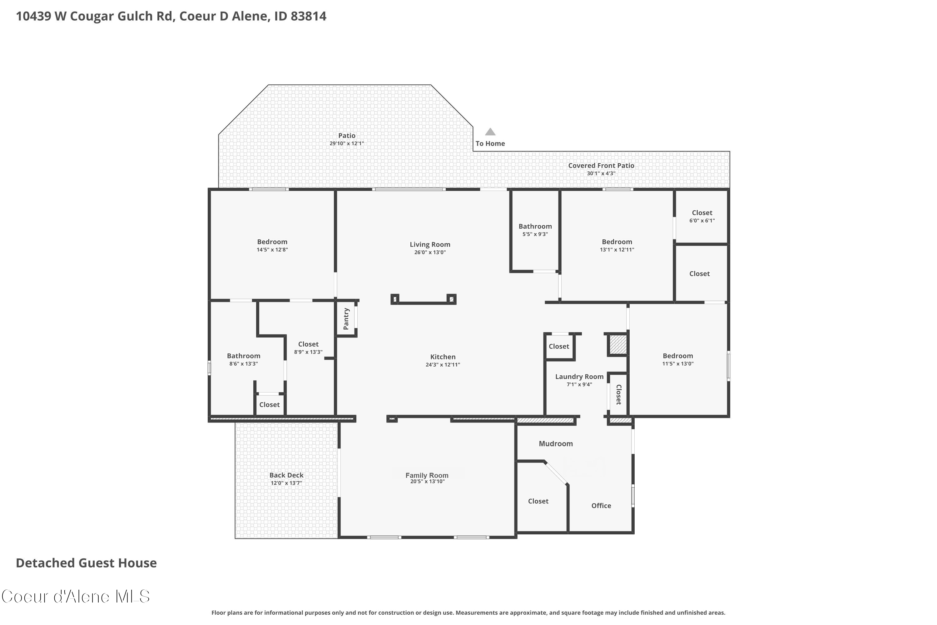 10439 W Cougar Gulch RD, Coeur d'Alene