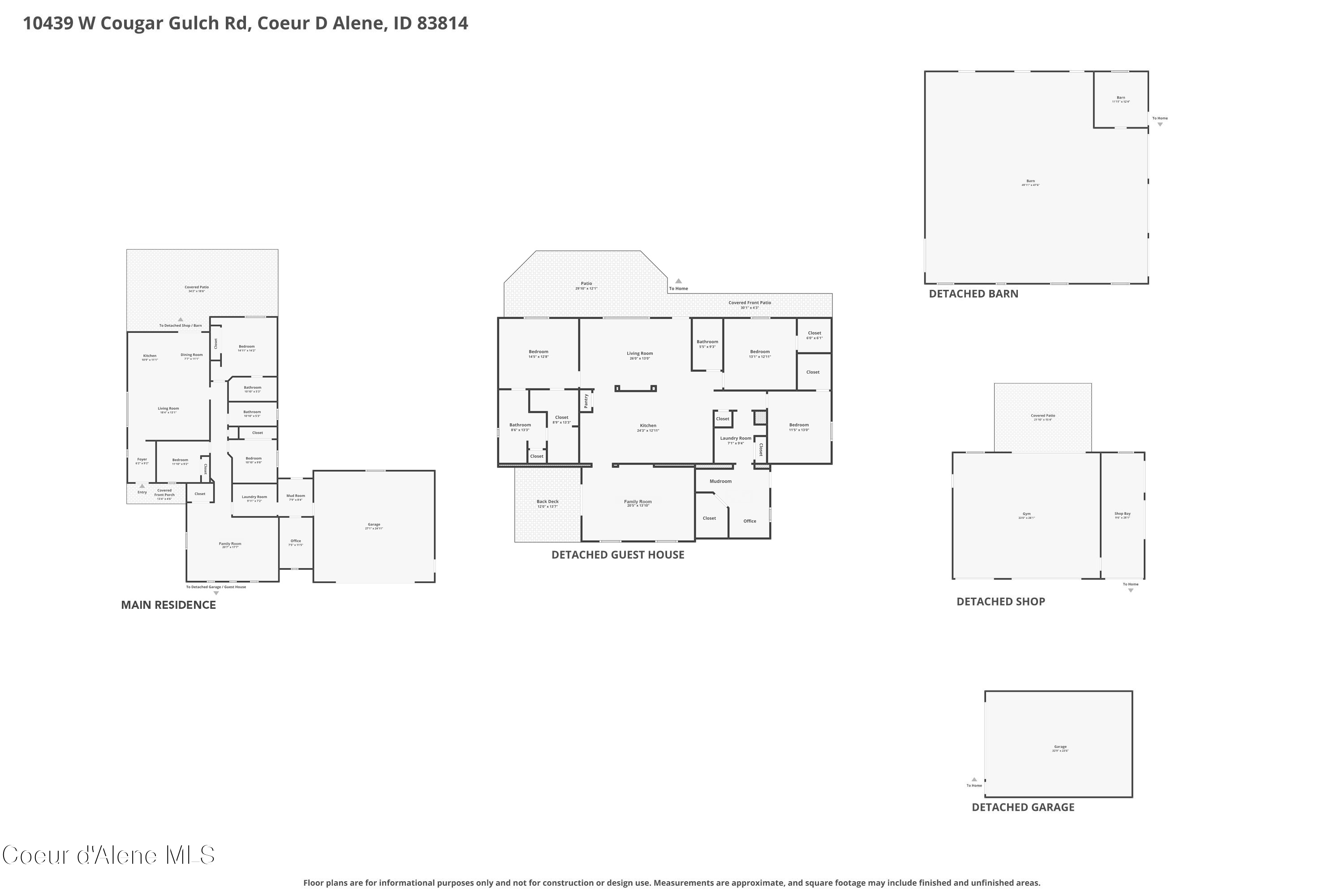 10439 W Cougar Gulch RD, Coeur d'Alene