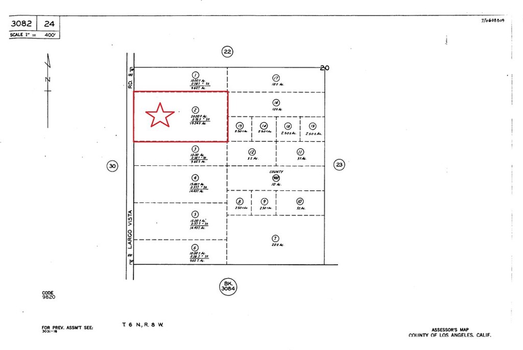 0 210th ST E. Largo Vista/ Ave P-8 Avenue
