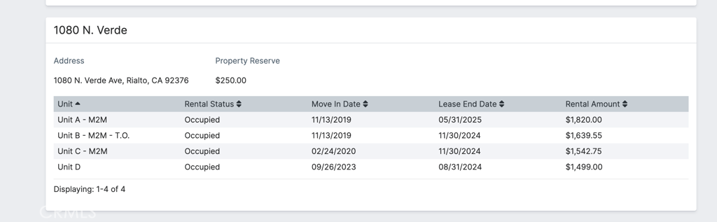 1080 N Verde Avenue 4