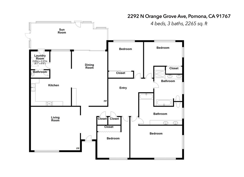 2292 N n. orange grove ave. N