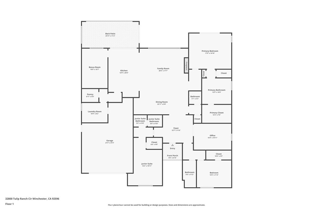 32800 Tulip Ranch Cir.  Winchester