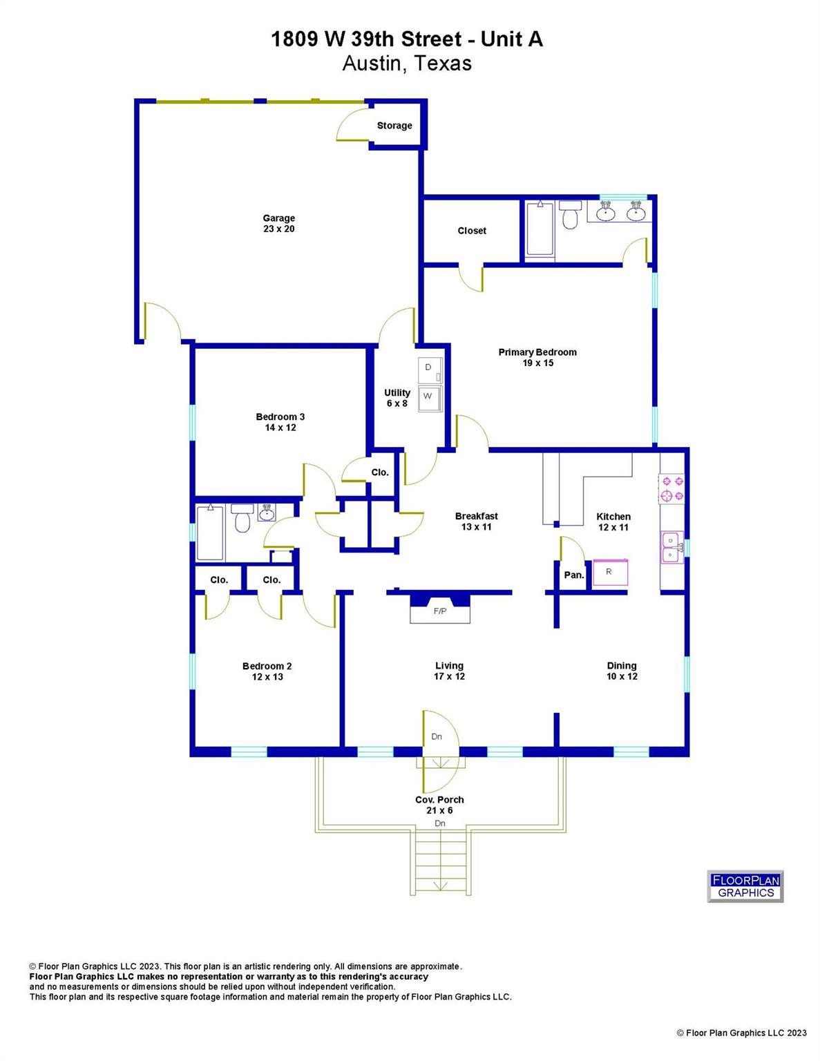 1809 W 39th ST Unit: A/B