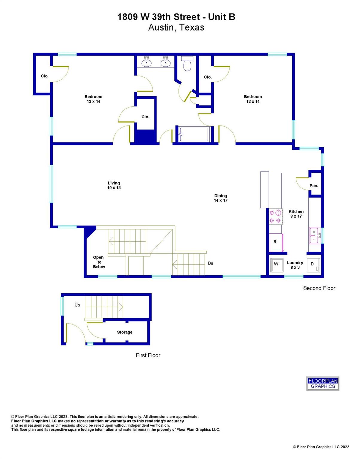 1809 W 39th ST Unit: A/B