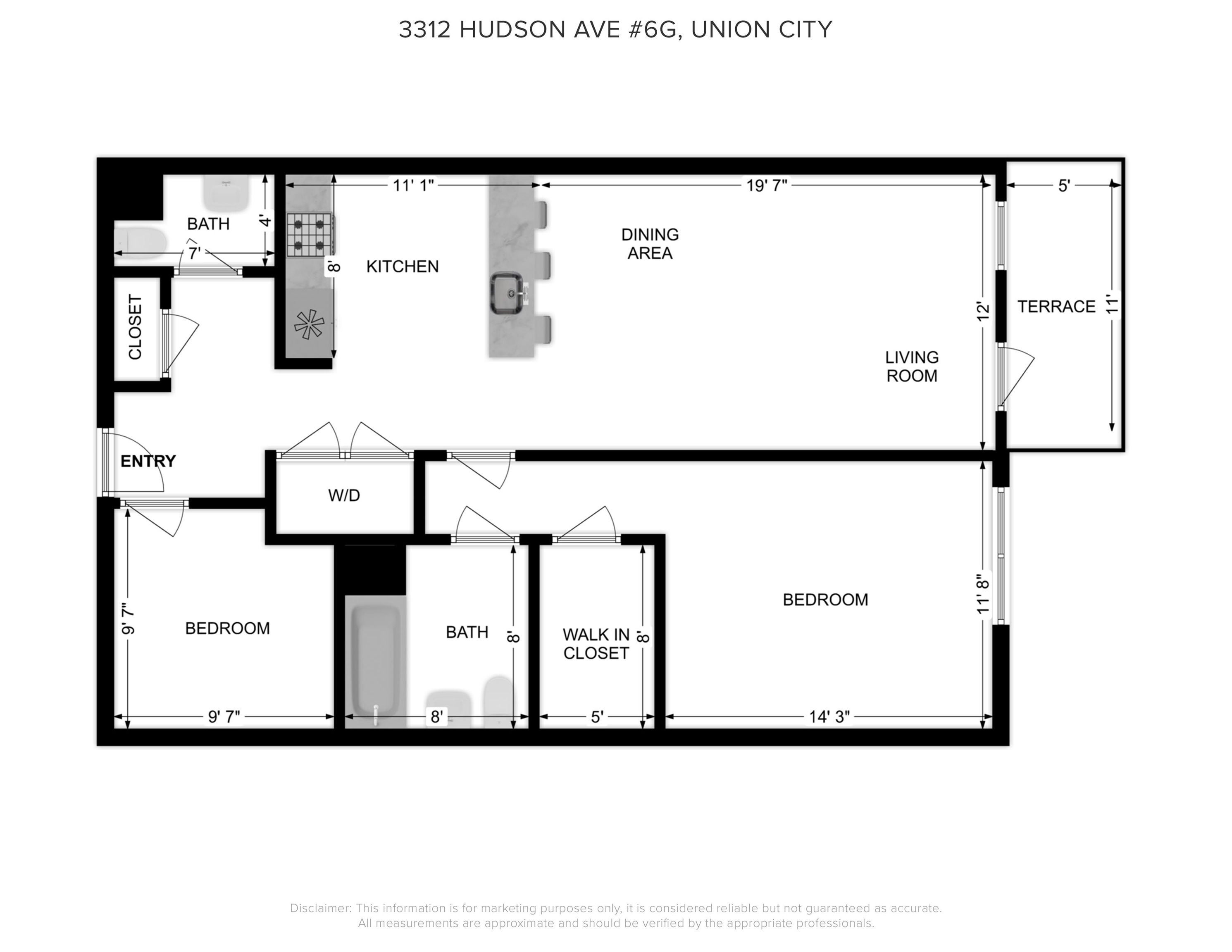 3312 HUDSON AVE Unit: 6G