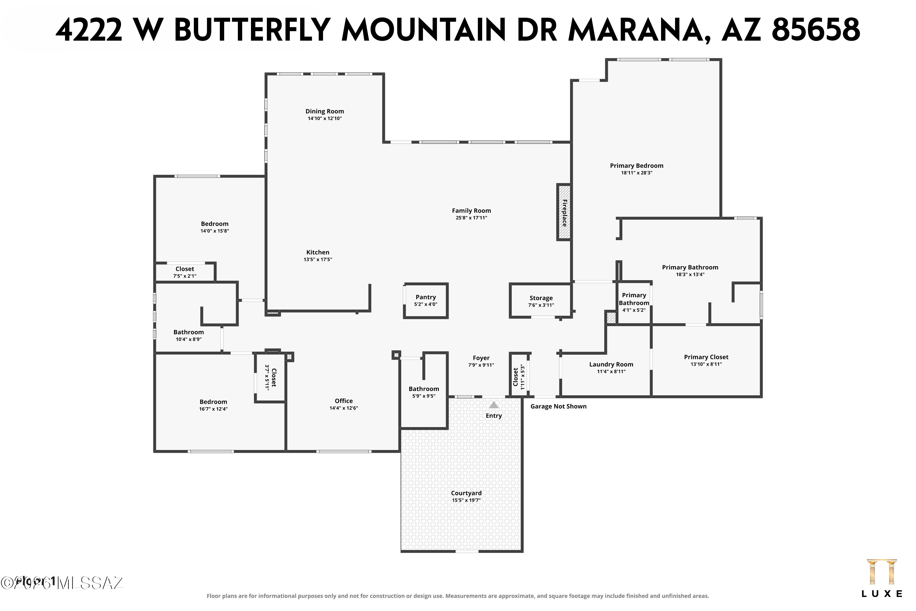 4222 W Butterfly Mountain Drive