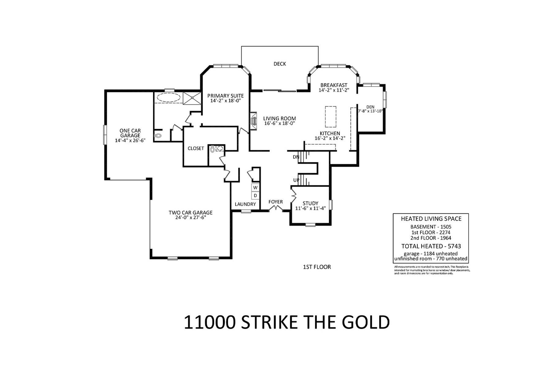 11000 Strike The Gold Lane