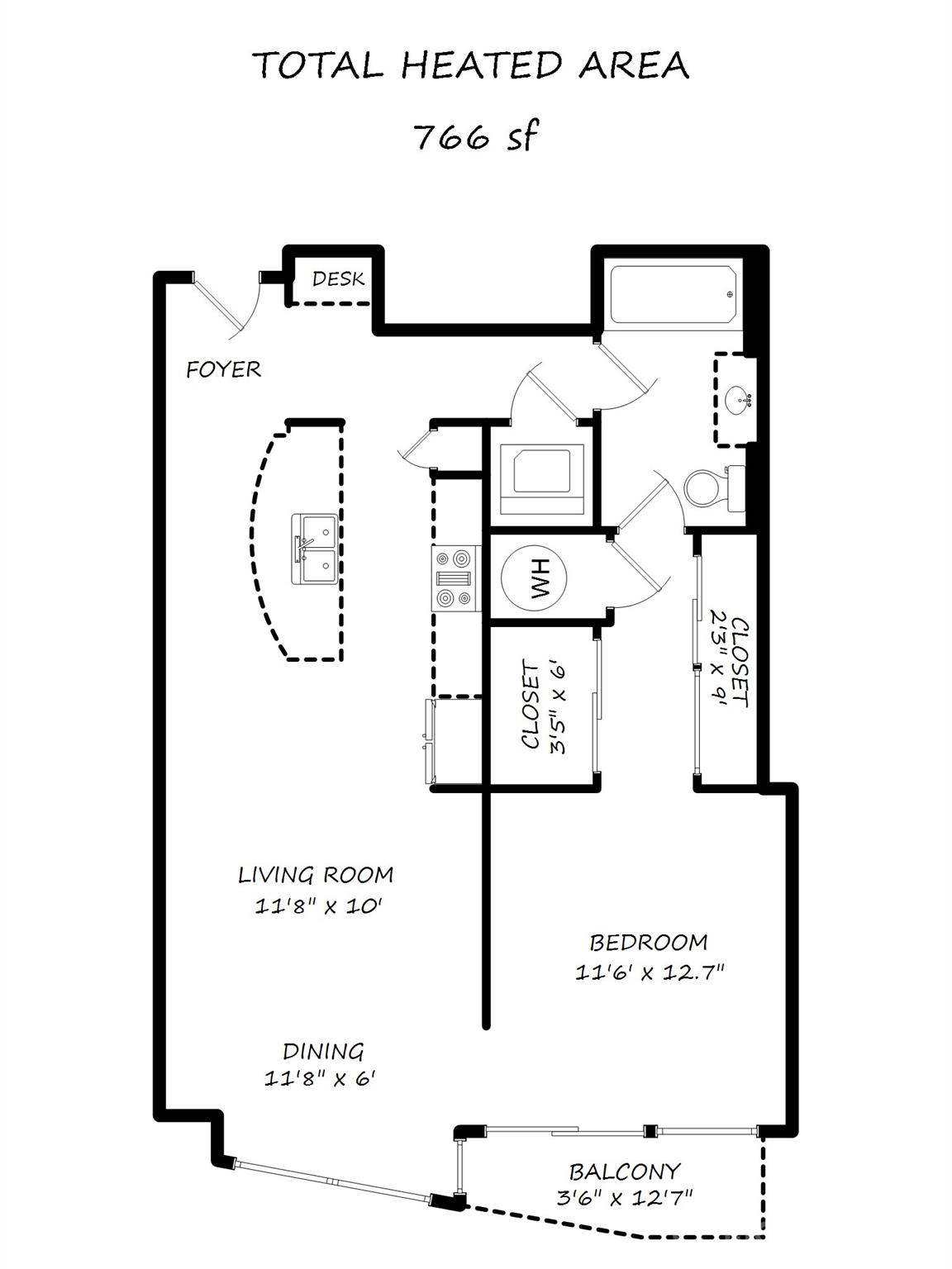 210 N Church Street Unit: 2310