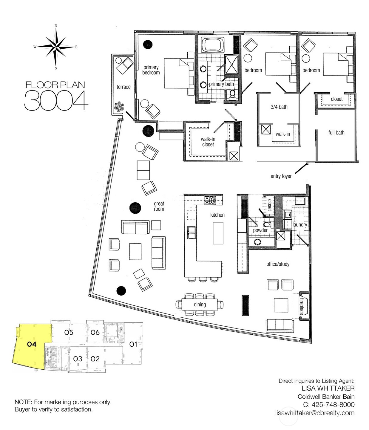 650 Bellevue Way NE Unit: 3004