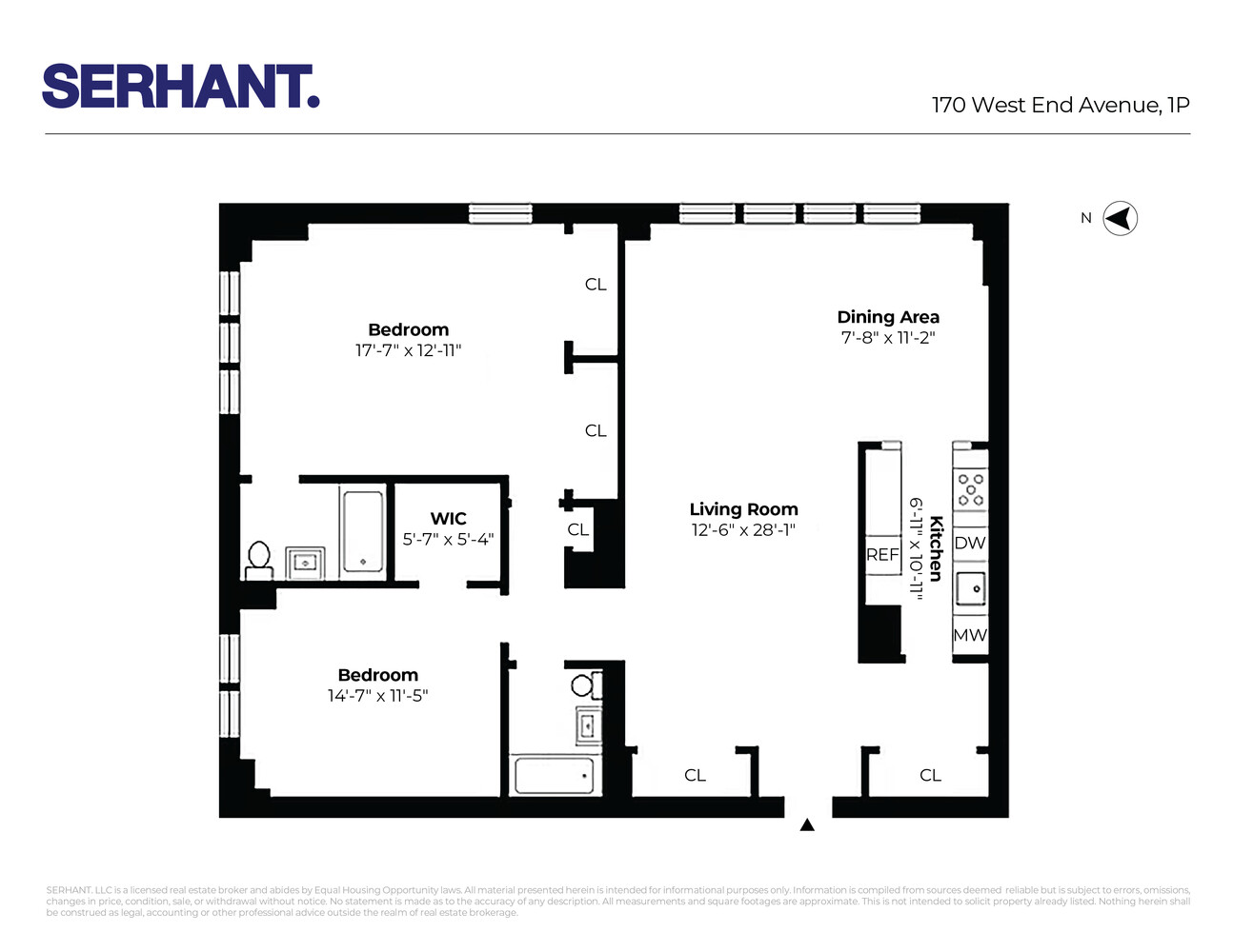 170 W END Avenue 1P