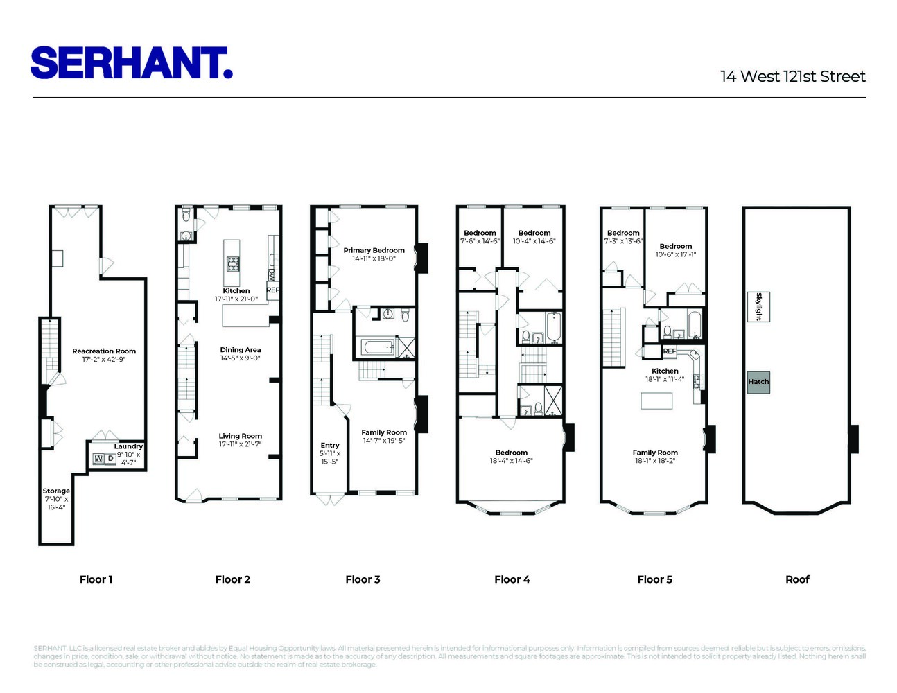 14 W 121ST Street