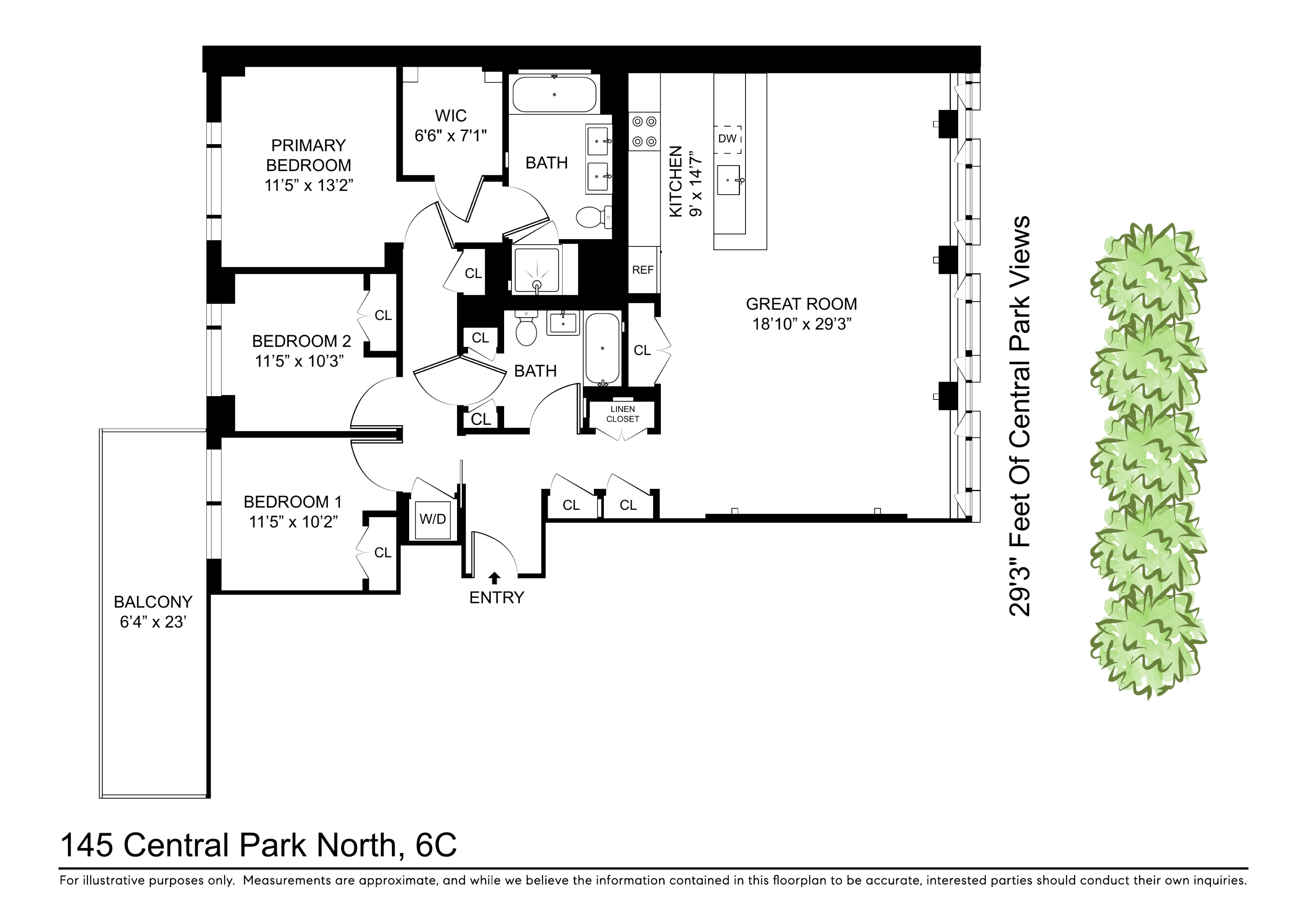 145 Central Park N 6C