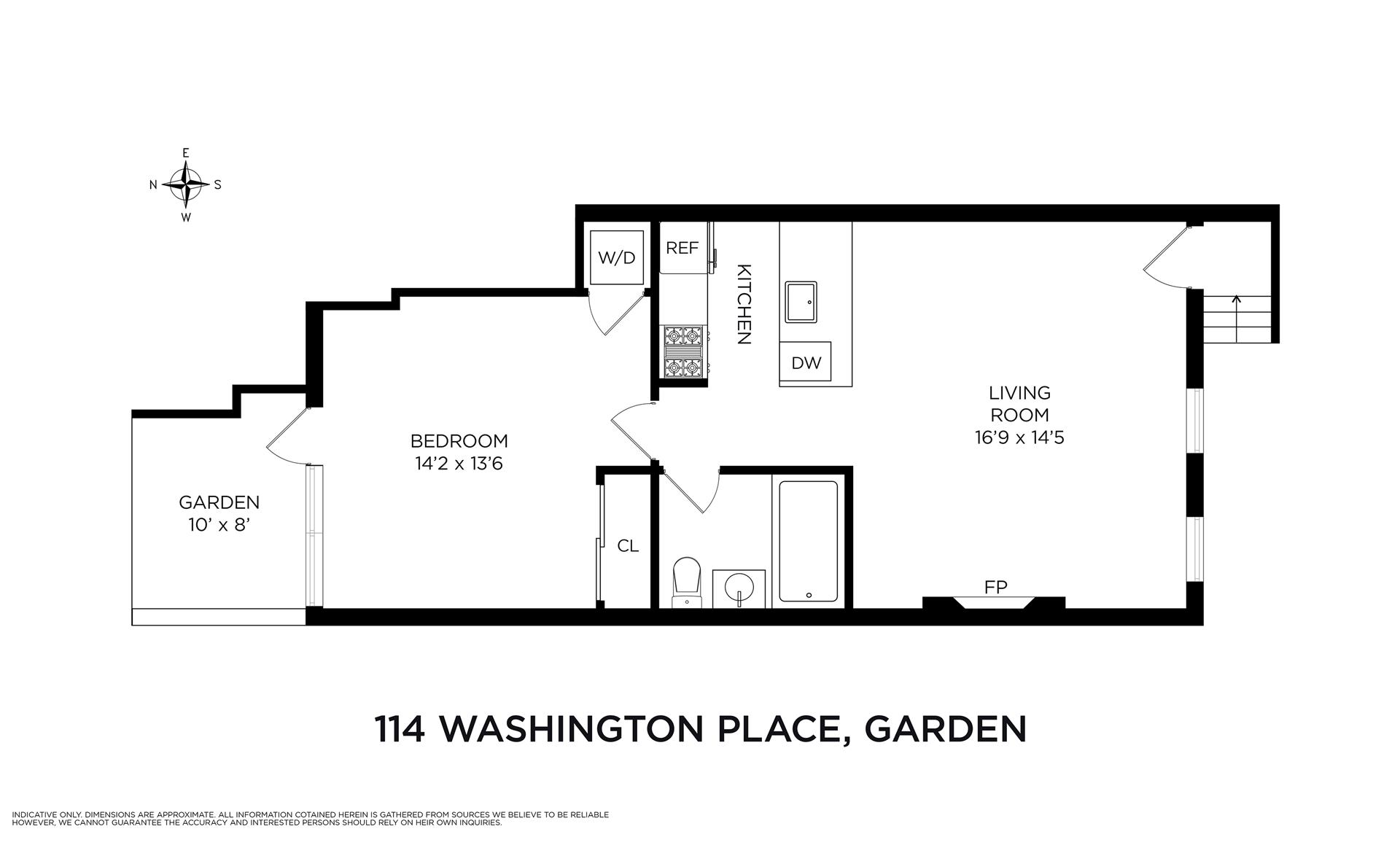 114 W Washington Place GARDEN
