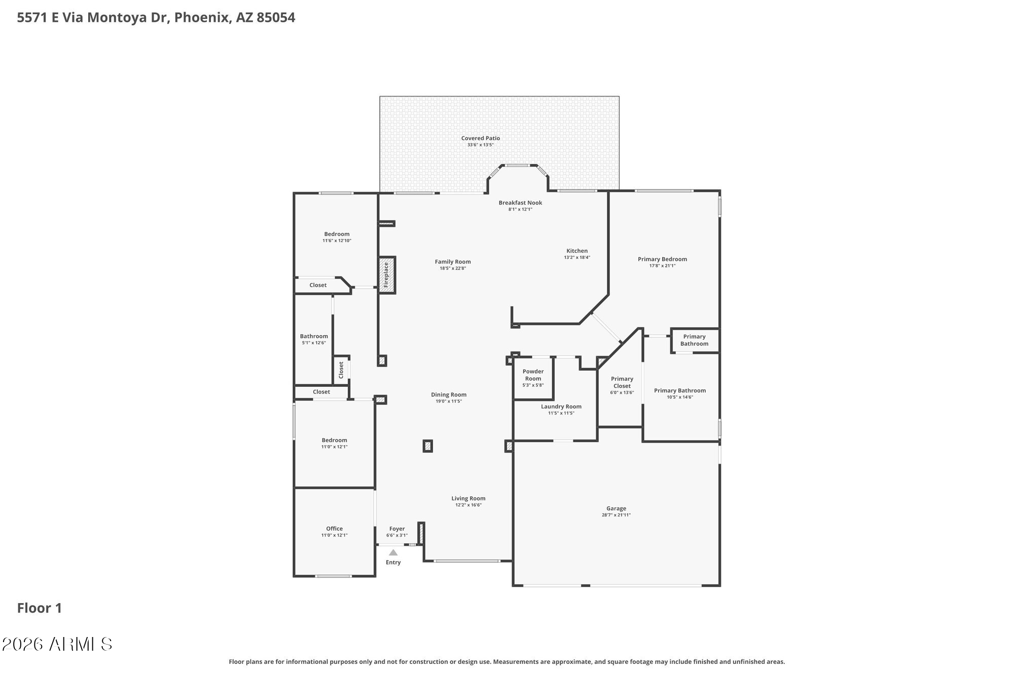 5571 E Via Montoya Drive
