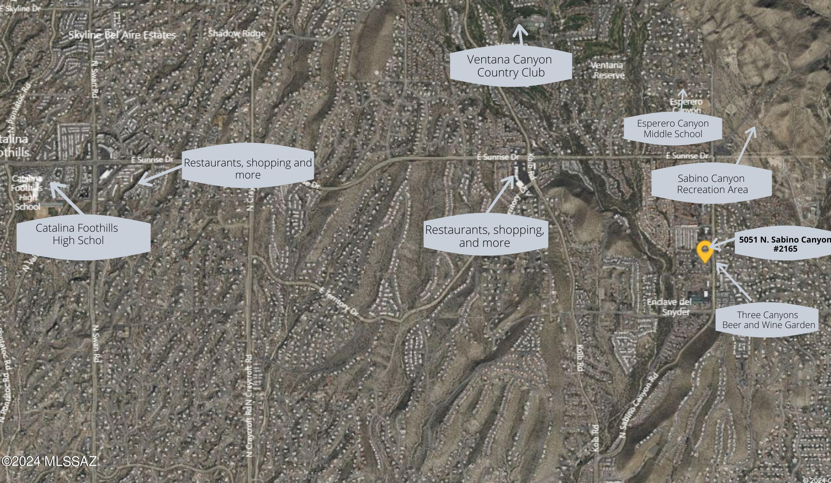 5051 N Sabino Canyon 2165