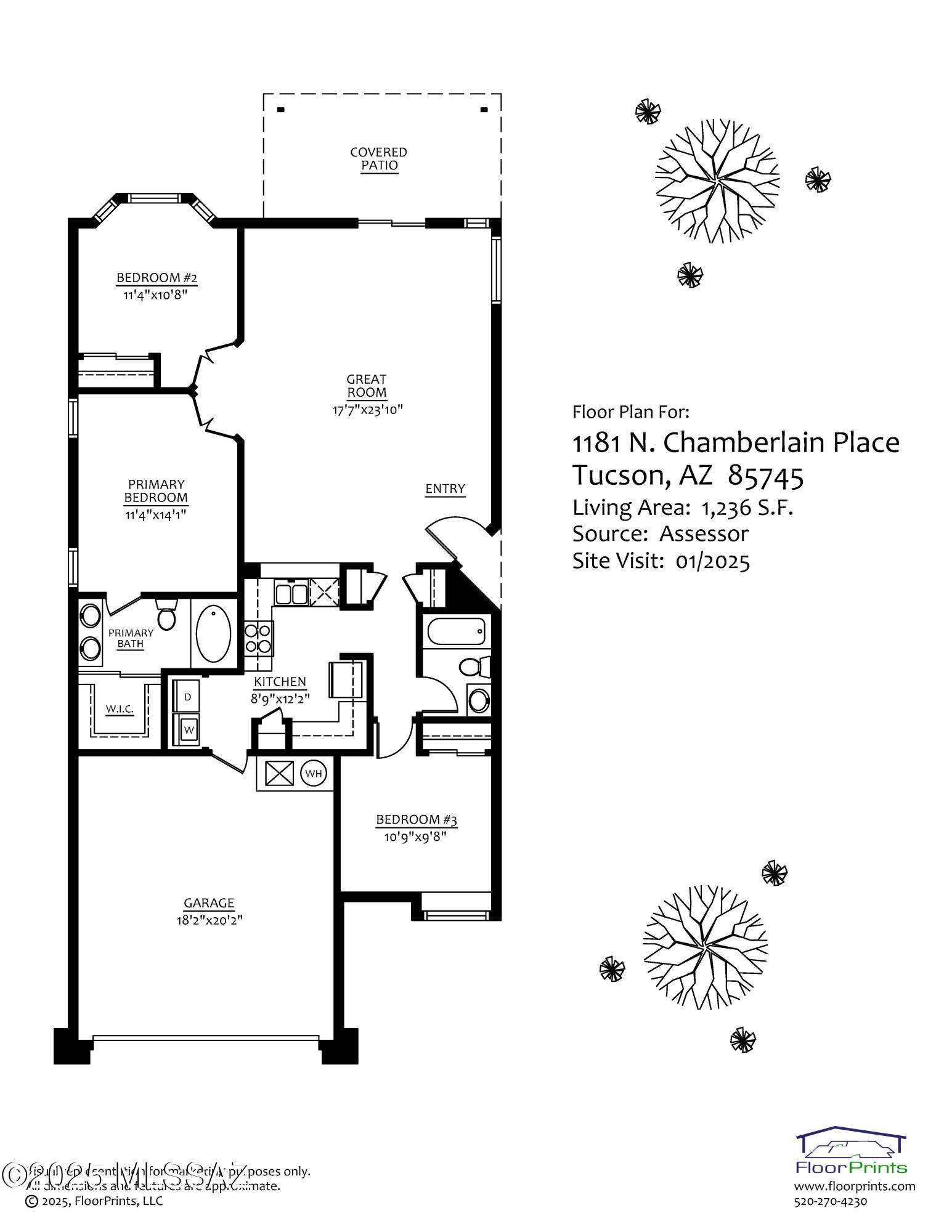 1181 N Chamberlain Place