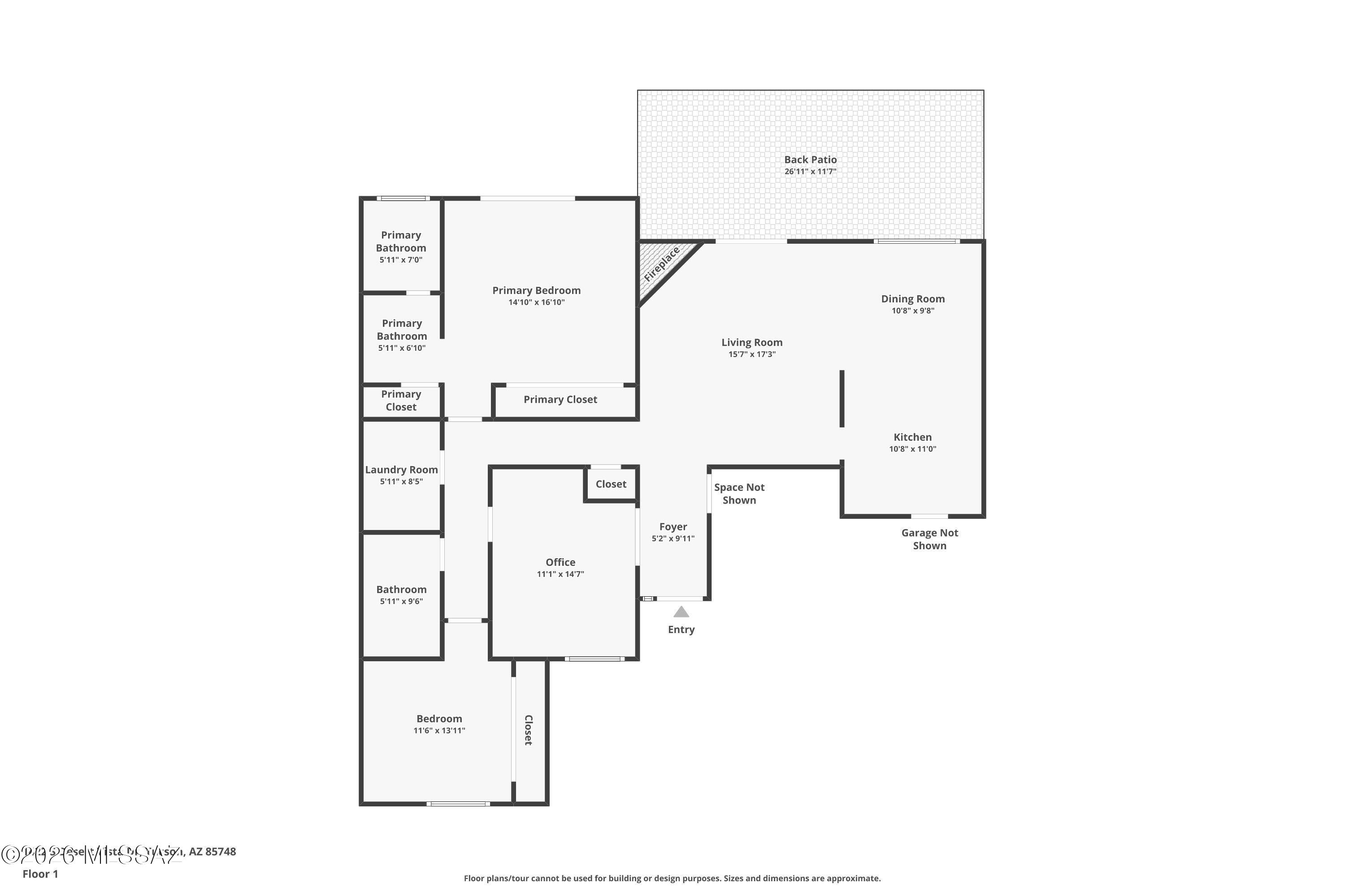 1422 S Desert Vista Drive