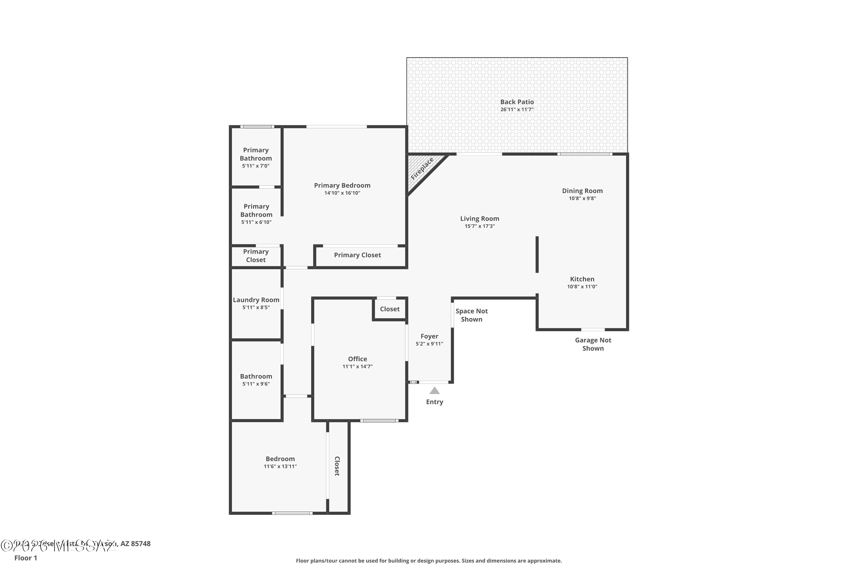 1422 S Desert Vista Drive