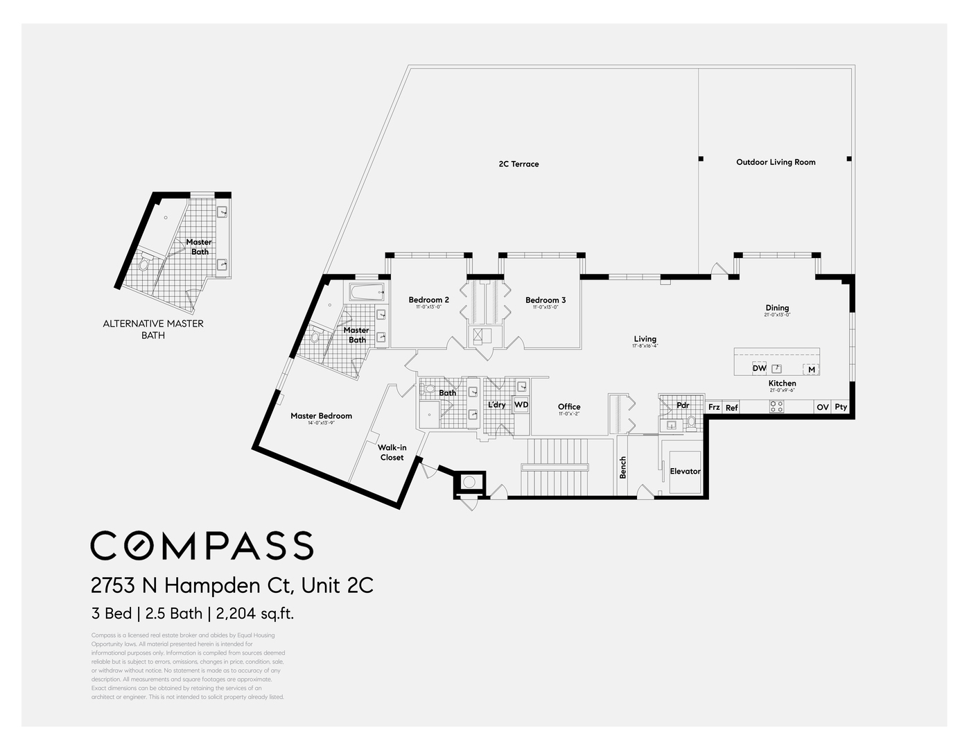 2753 N Hampden Court Unit: 2C