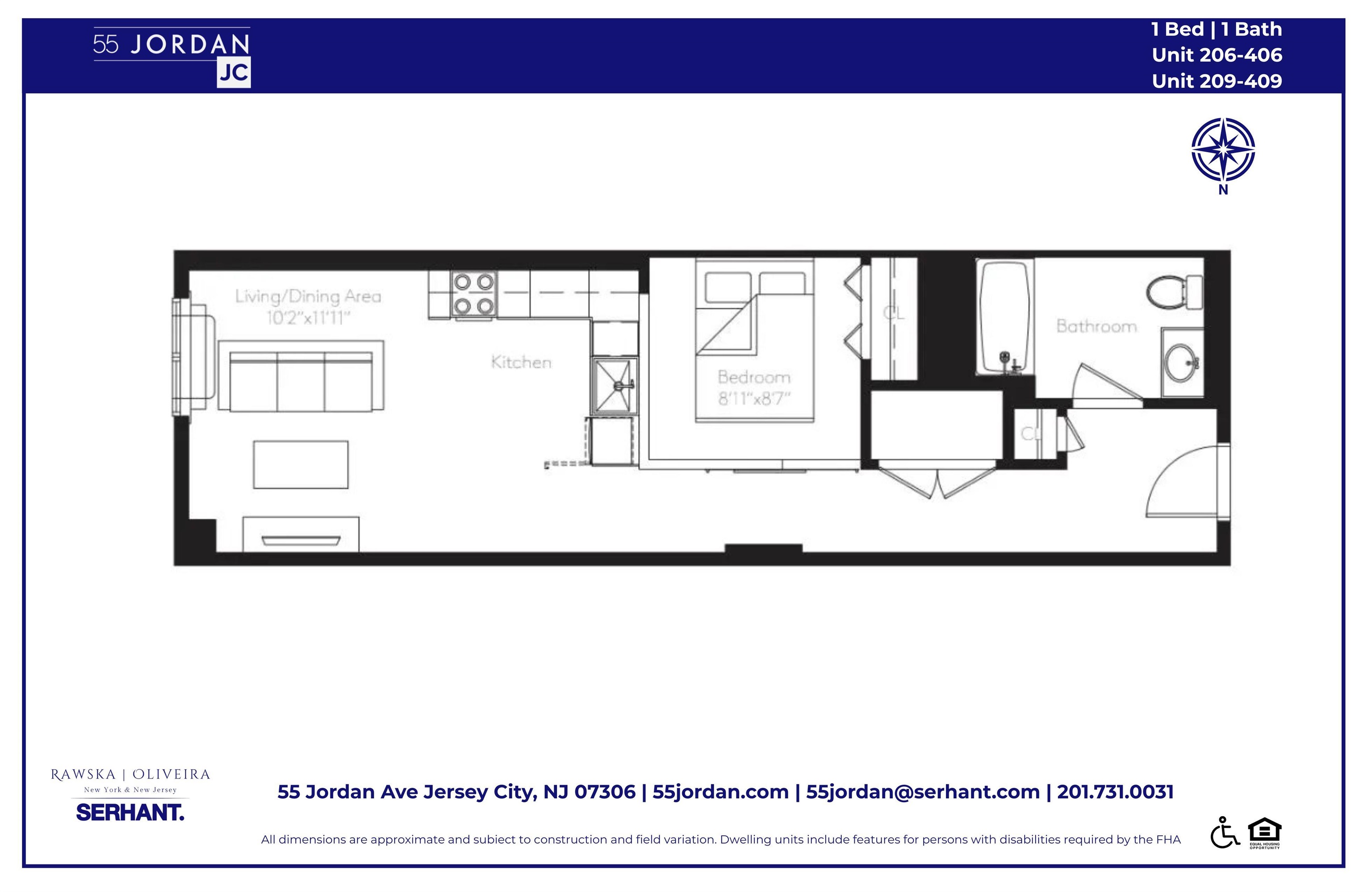 55 JORDAN AVE Unit: 209