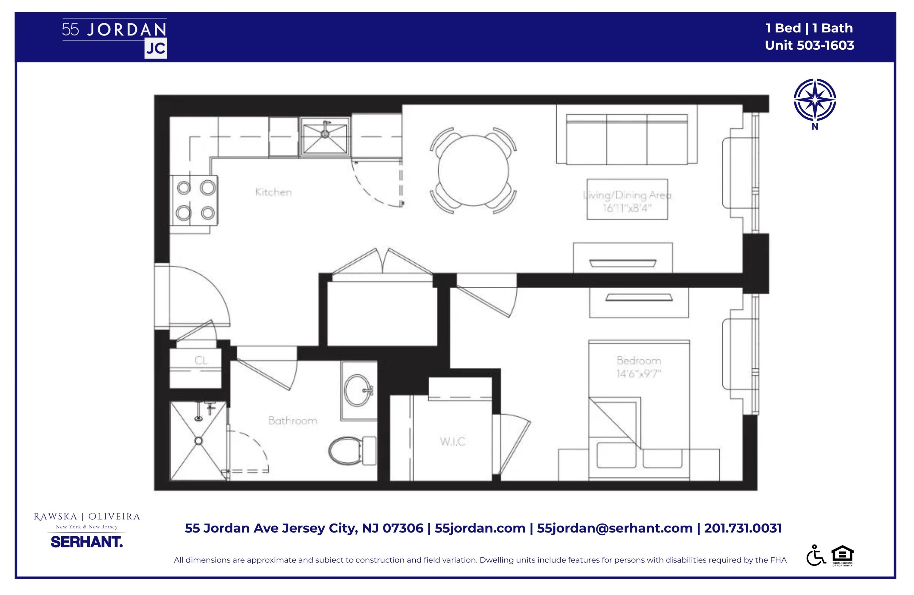 55 JORDAN AVE Unit: 1303