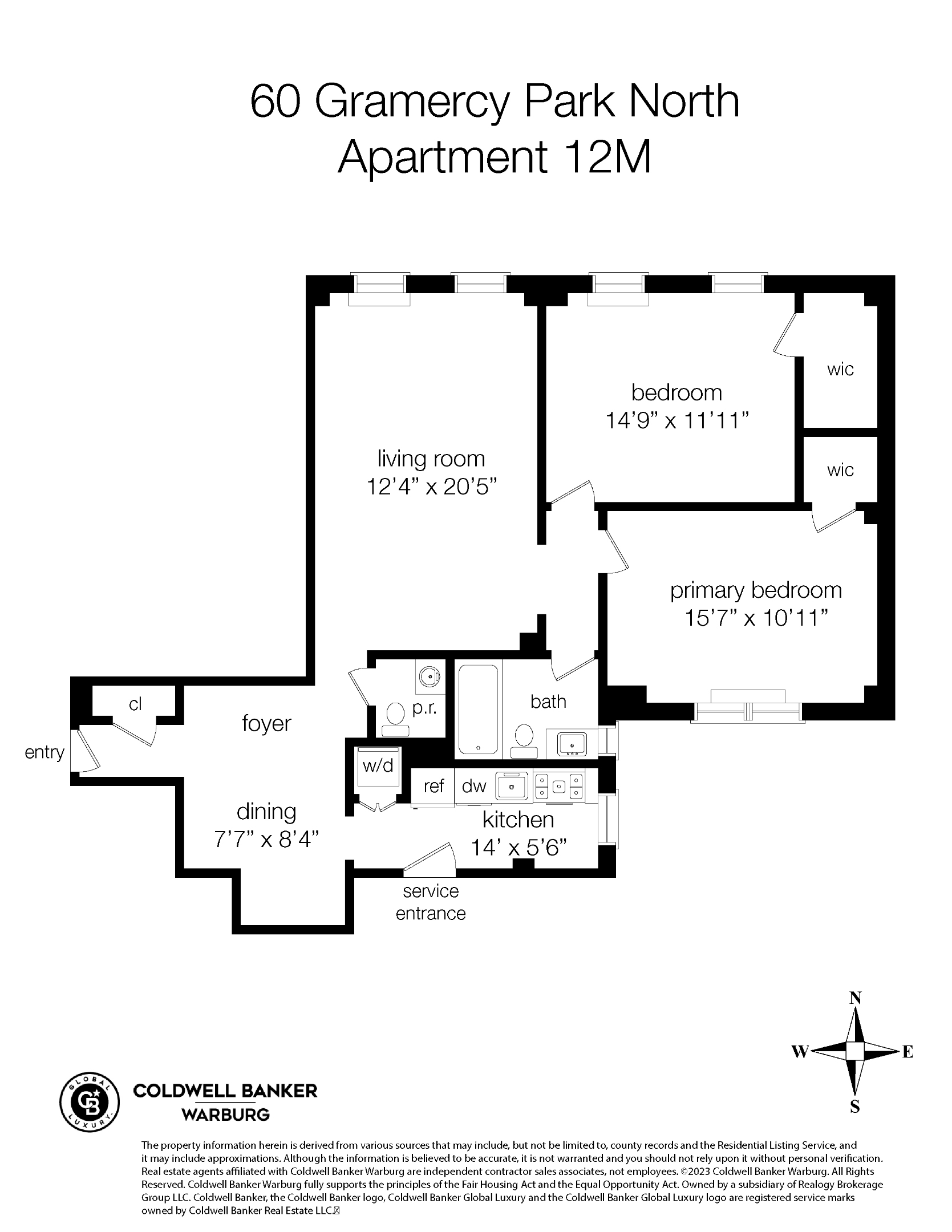 60 Gramercy Park N 12M