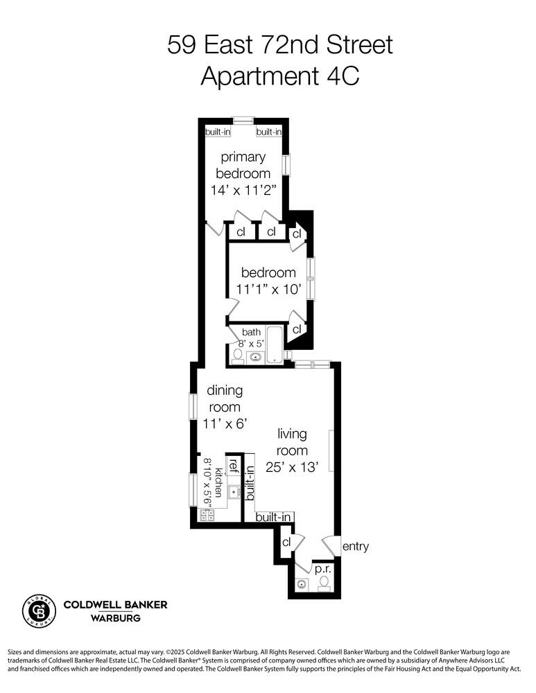 59 E 72ND Street 4C