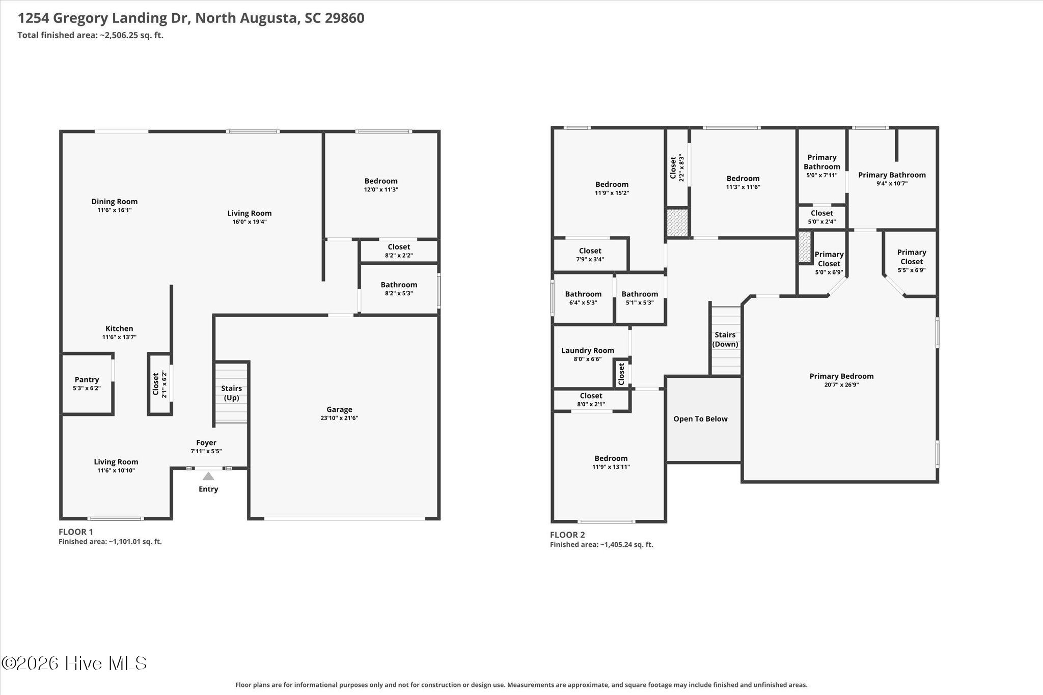 1254 Gregory Landing Drive