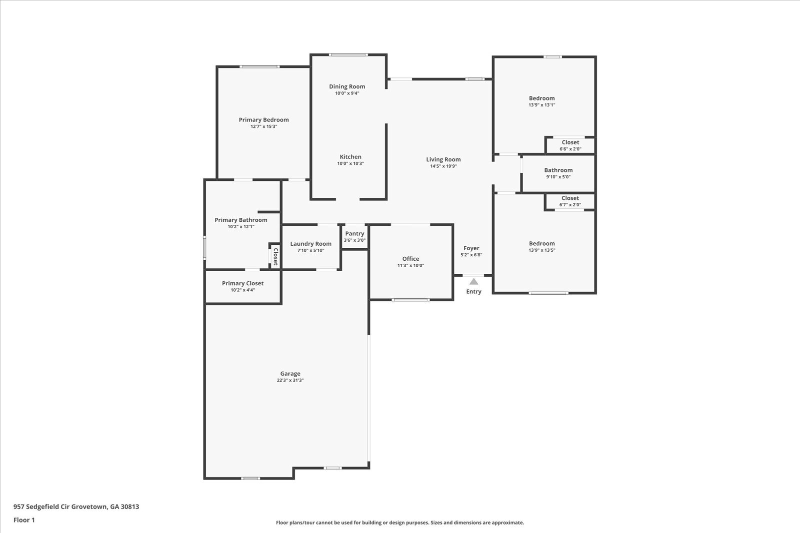 957 SEDGEFIELD Circle