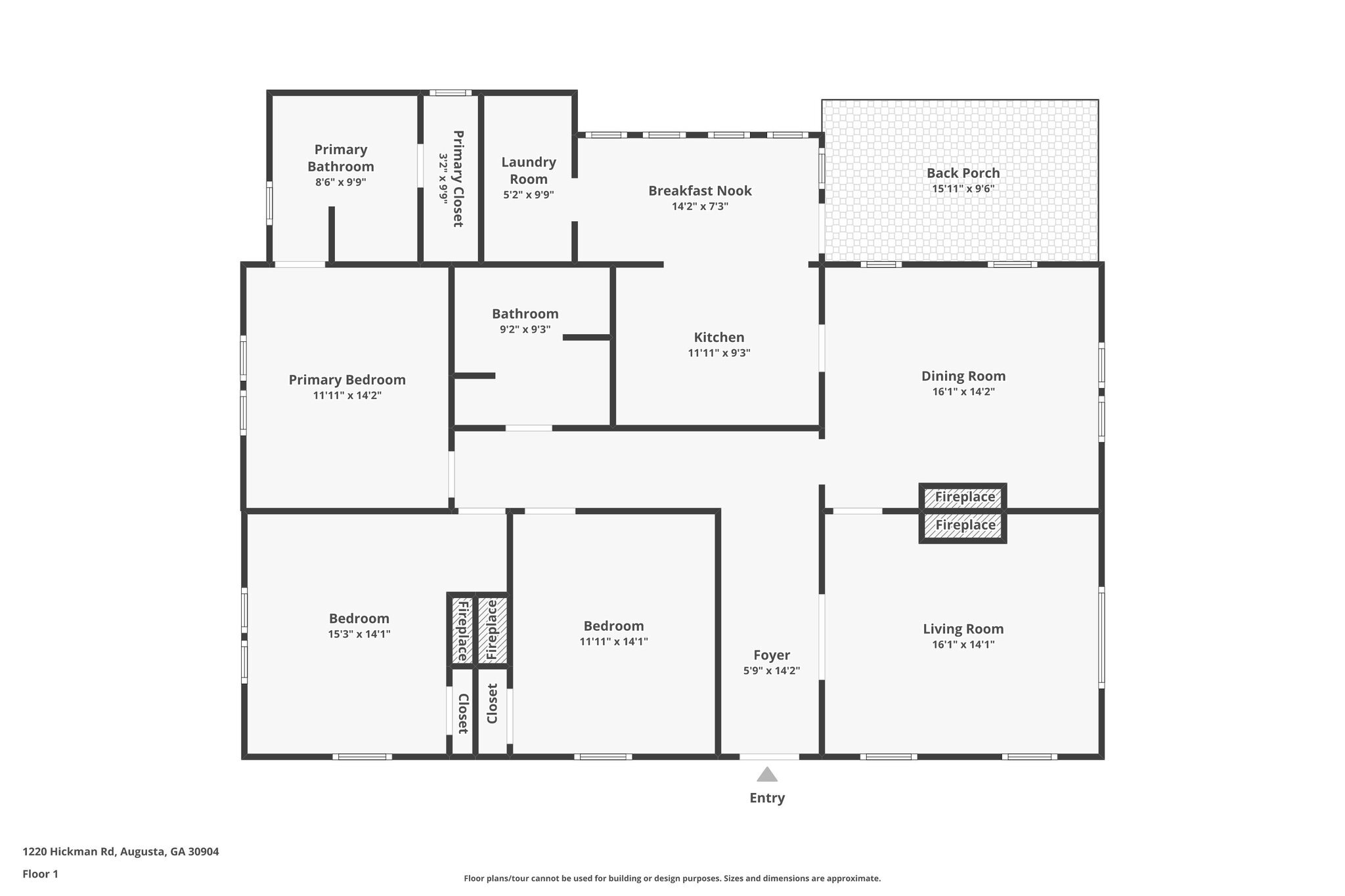 1220 Hickman Road, Augusta