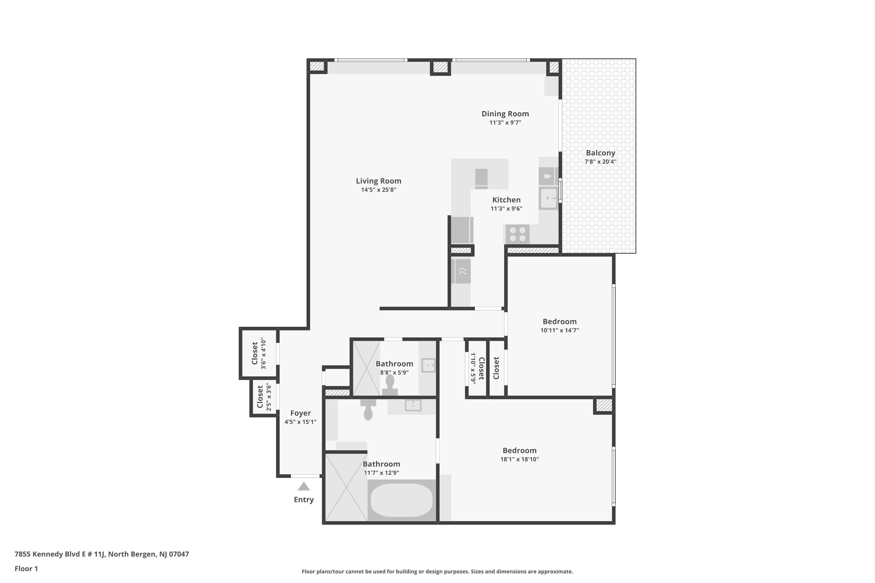 7855 BLVD EAST Unit: 11J