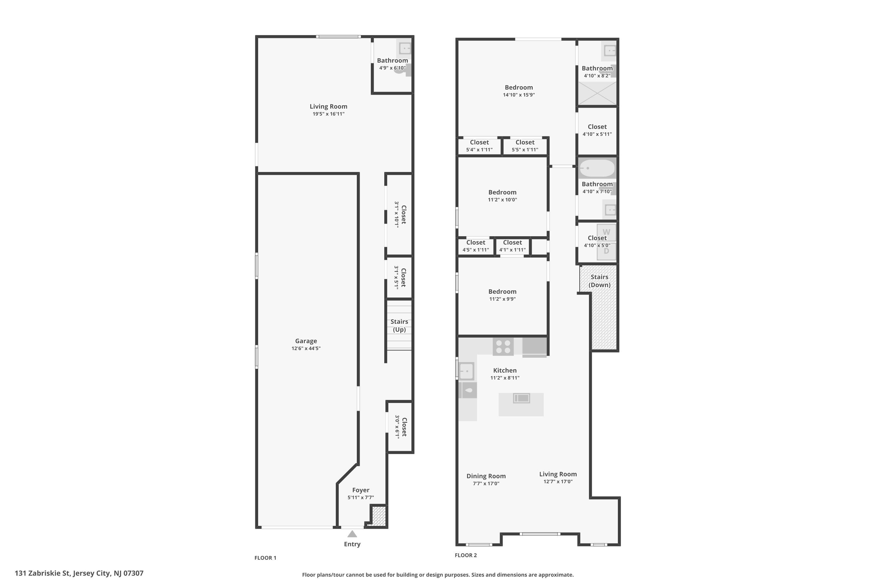 131 ZABRISKIE ST Unit: 1