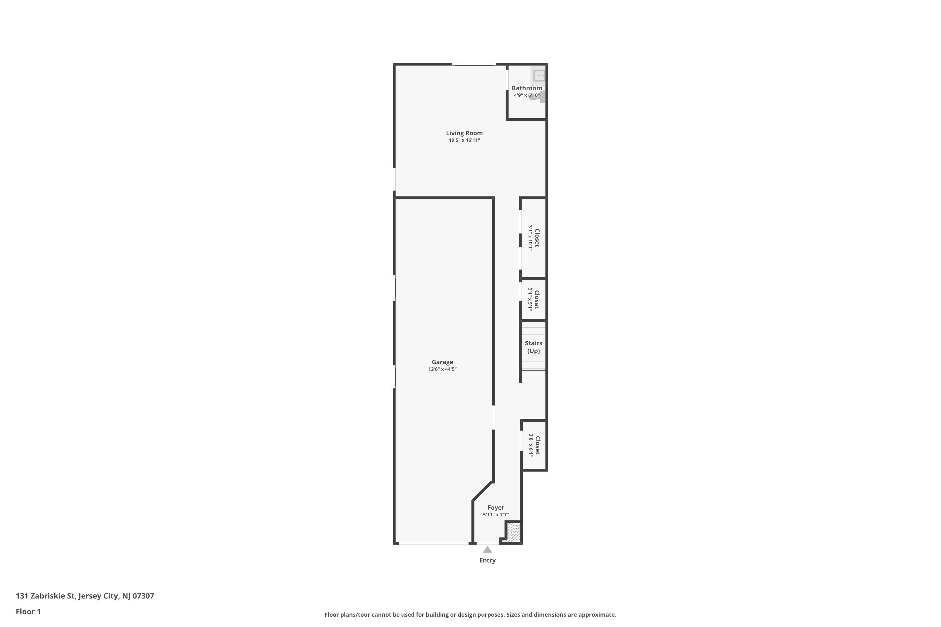 131 ZABRISKIE ST Unit: 1