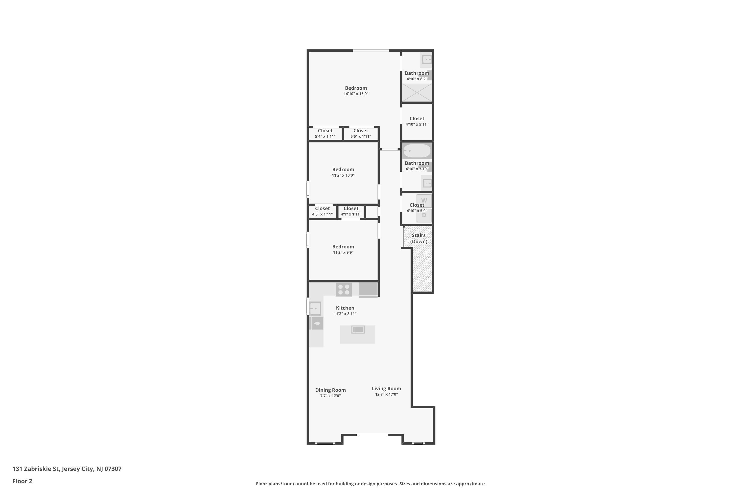 131 ZABRISKIE ST Unit: 1