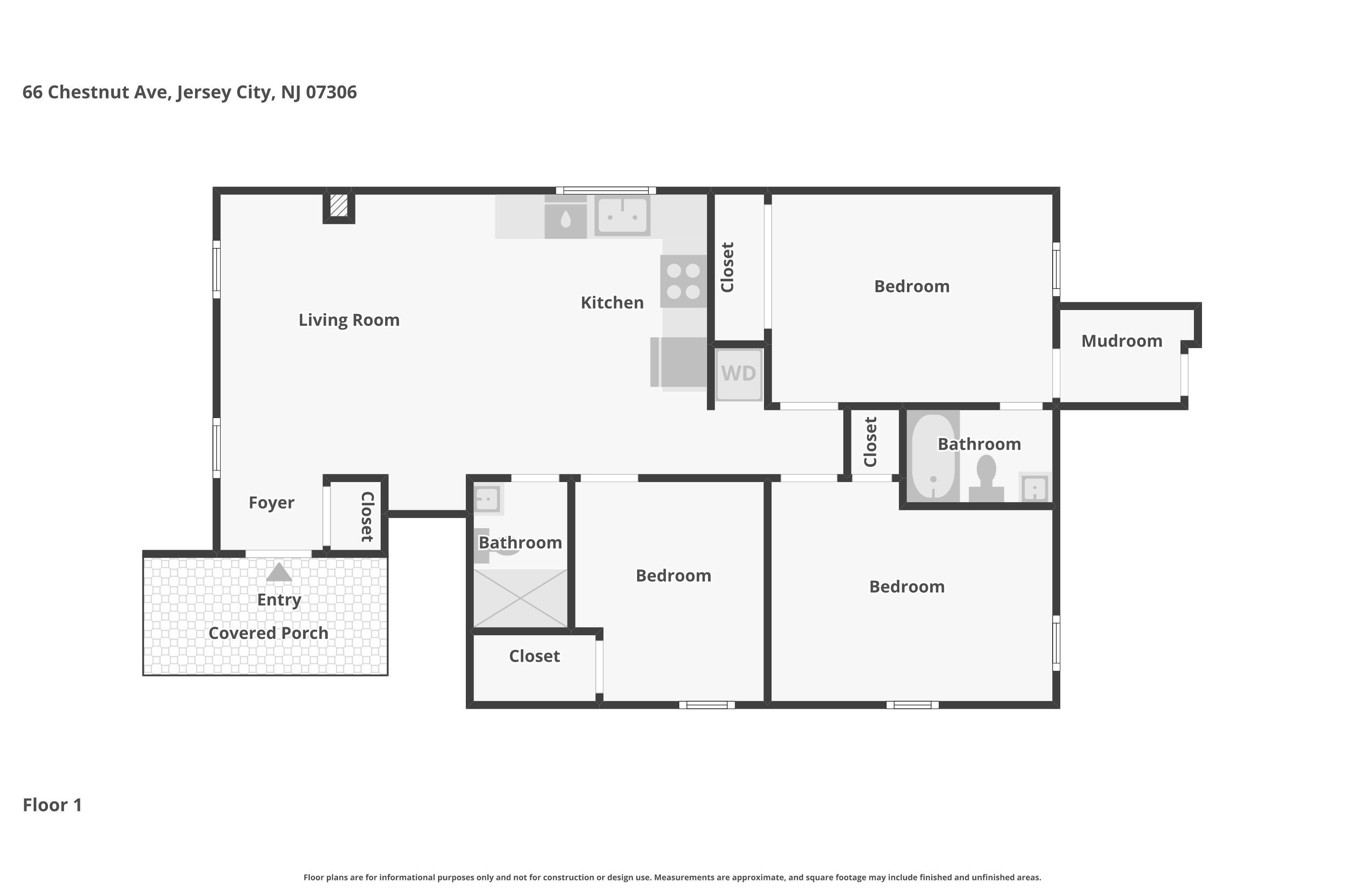 66 CHESTNUT AVE Unit: 1