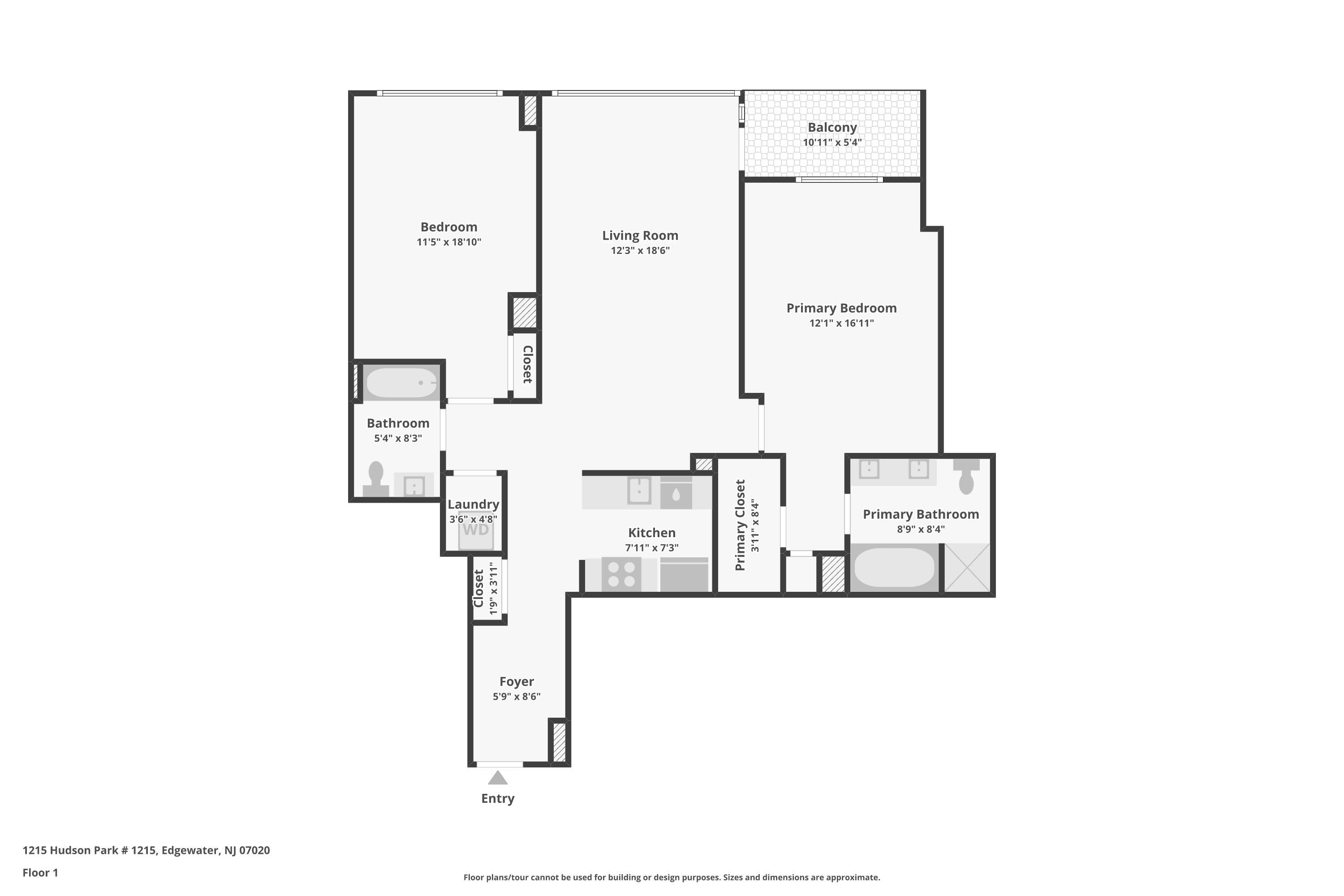 1215 HUDSON PARK Unit: 1215