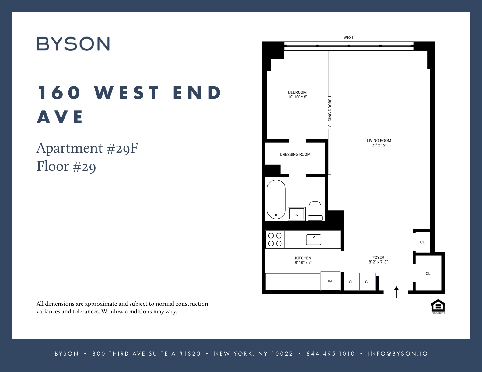 160 West End Avenue #29F