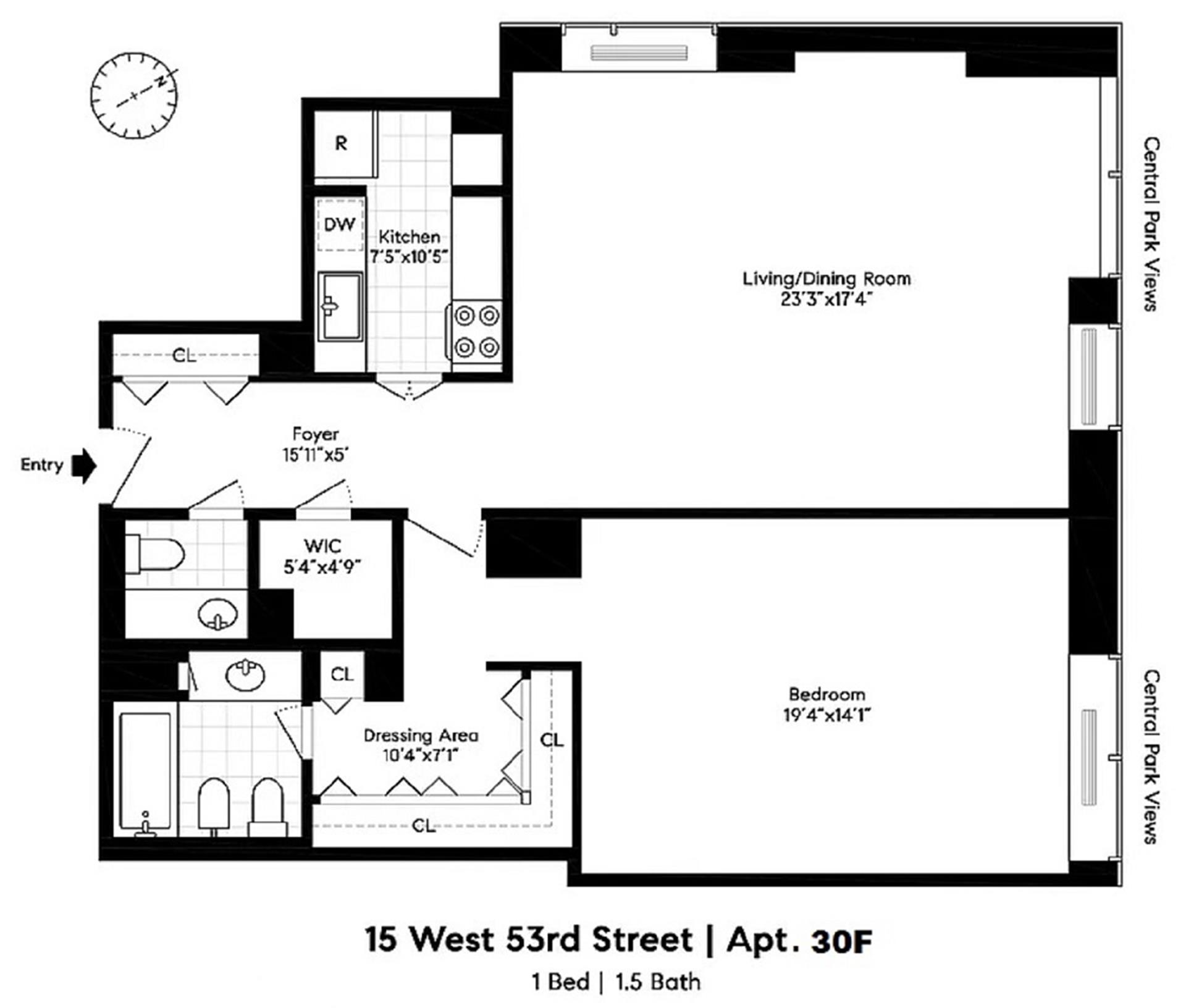 15 W 53RD Street 30F