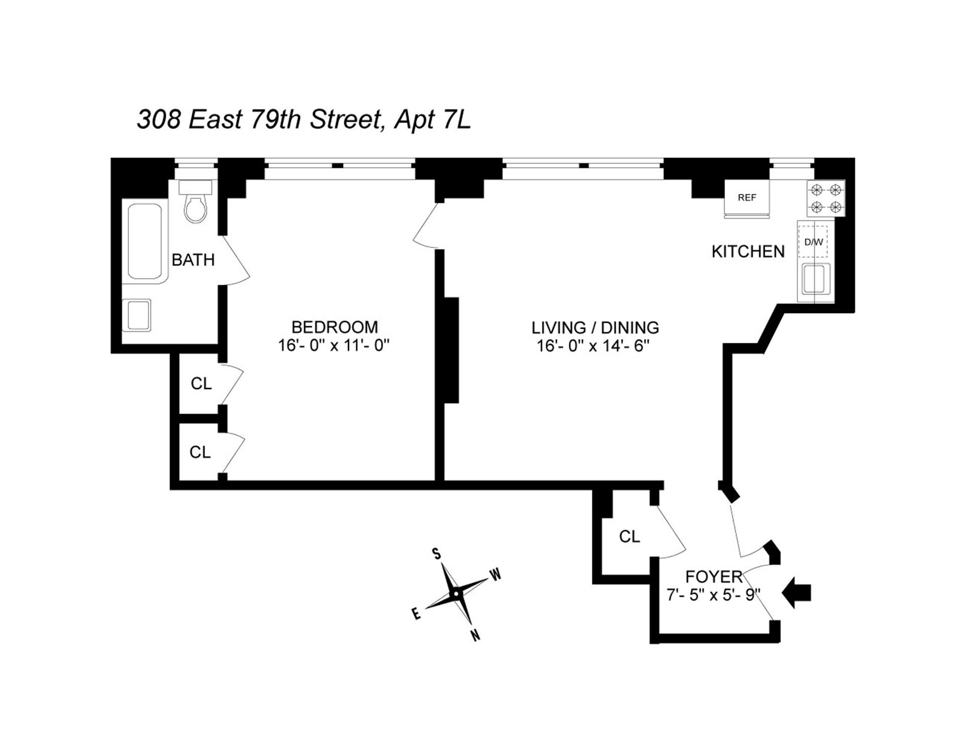 308 E 79TH Street 7L