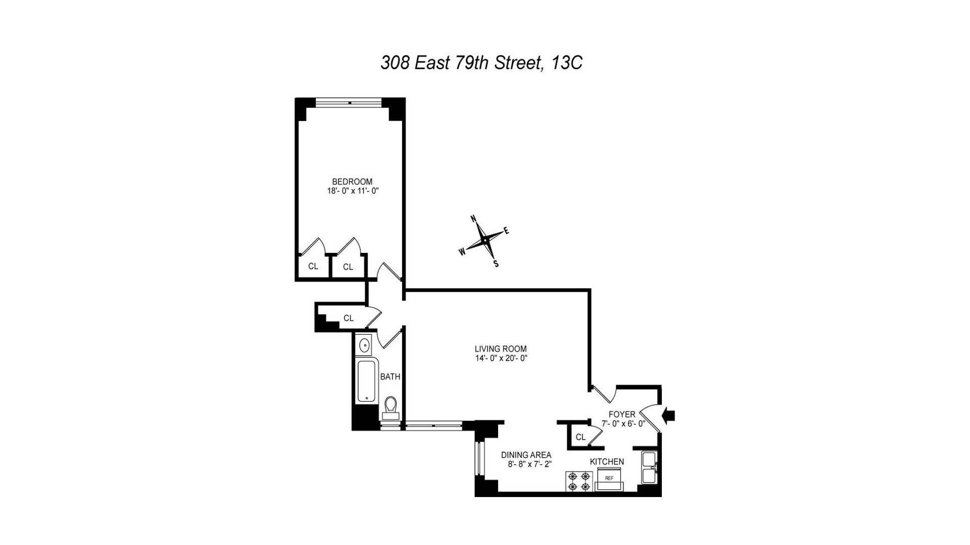 308 E 79TH Street 13C