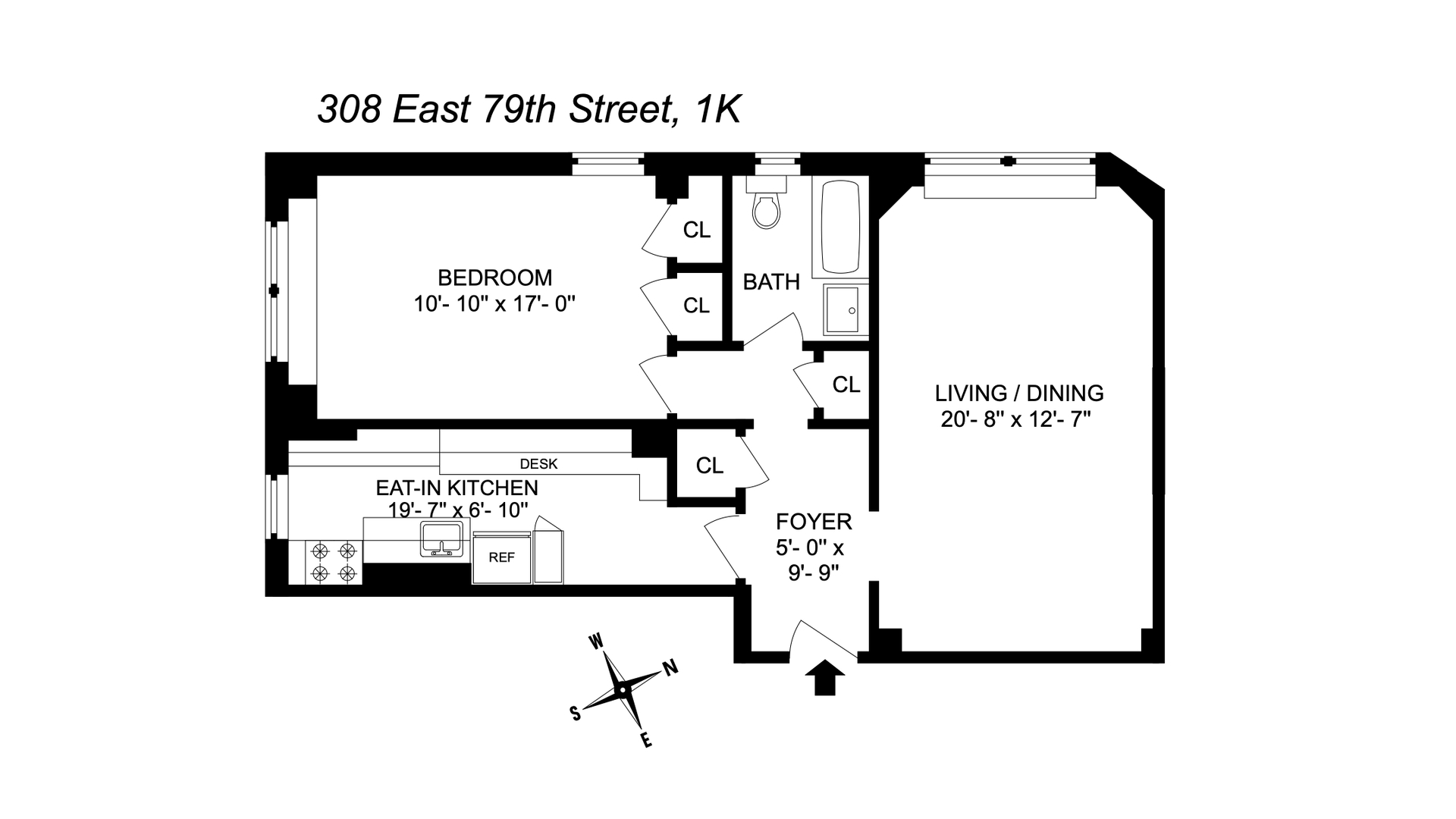 308 E 79TH Street 1K
