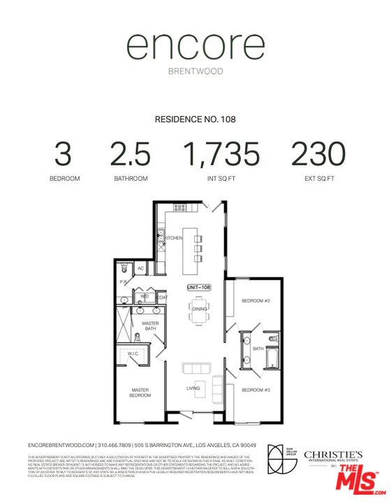 505 S Barrington Ave Unit: 108