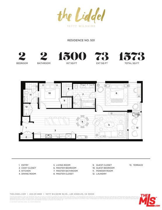 10777 Wilshire Blvd Unit: 501