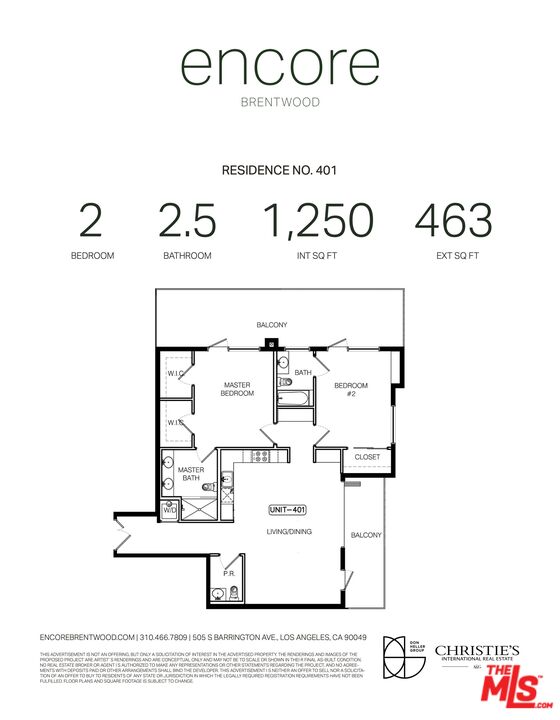 505 S Barrington Ave Unit: 401