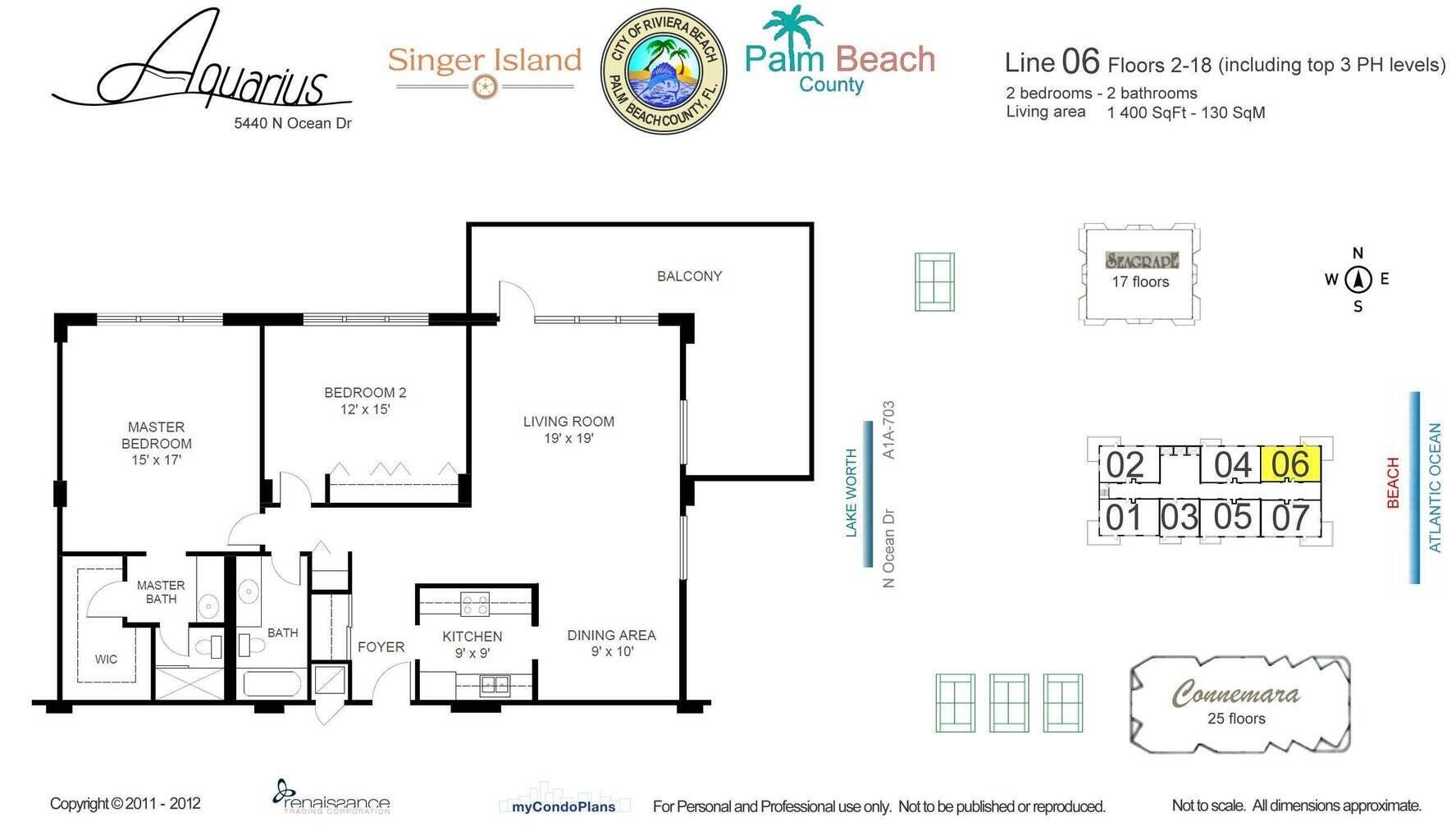 5440 N Ocean Drive 1206