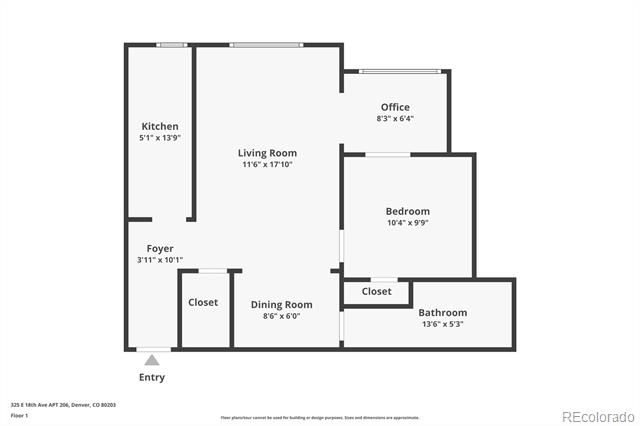 325 E 18th Avenue Unit: 206