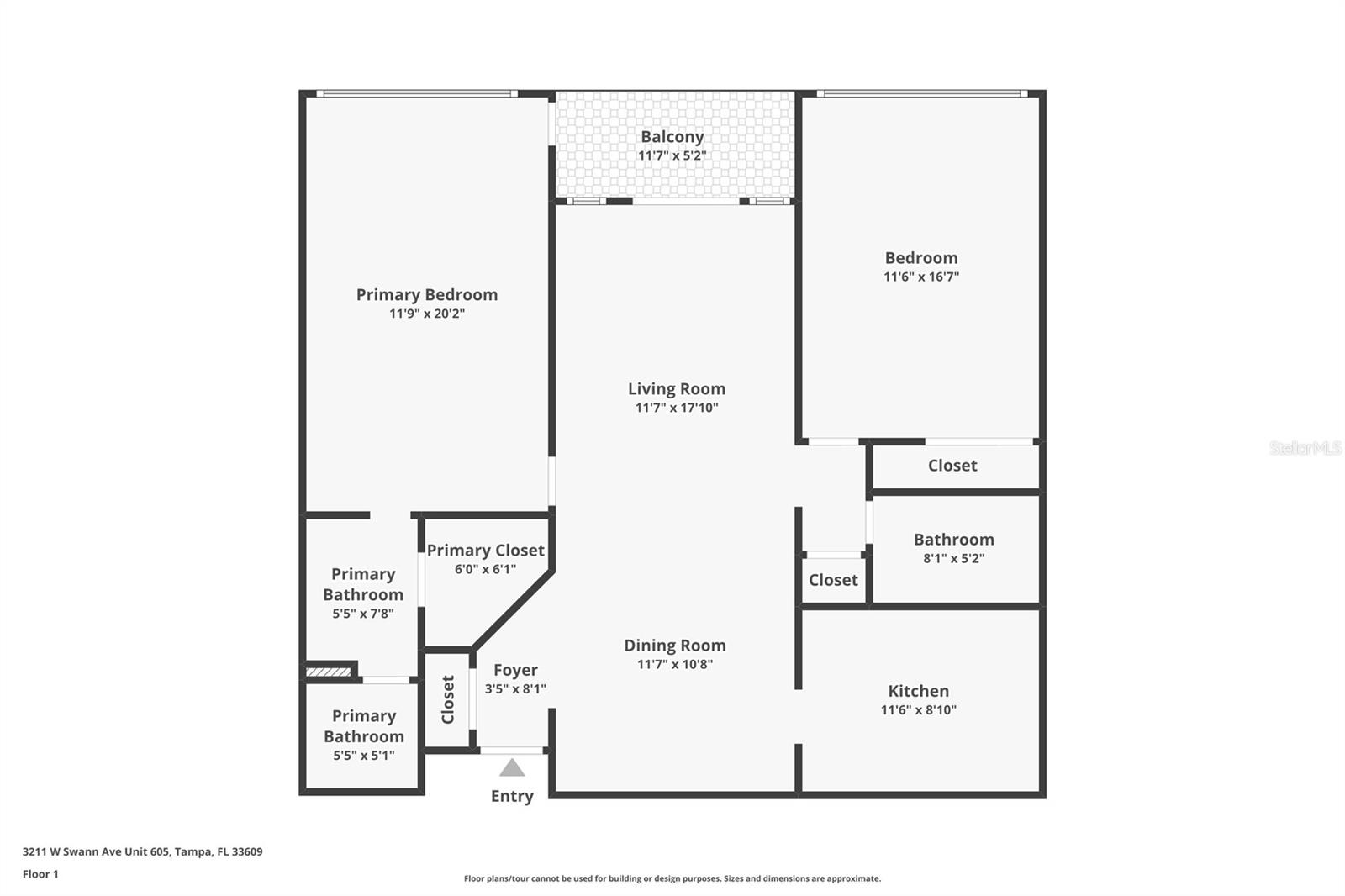 3211 W SWANN AVE #605