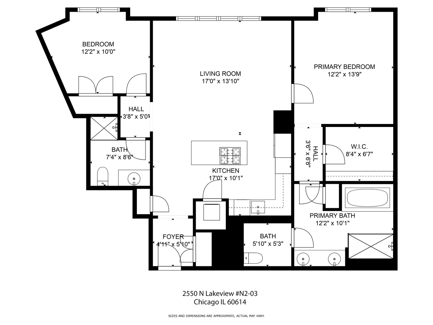 2550 N Lakeview Avenue Unit: N203